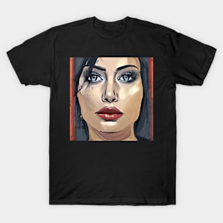 digital graphics of Kim T-Shirt